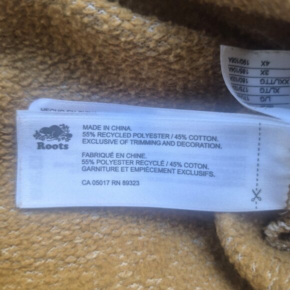 Roots outdoors graphic crewneck sweater with embroidery, size XS - Picture 14 of 15